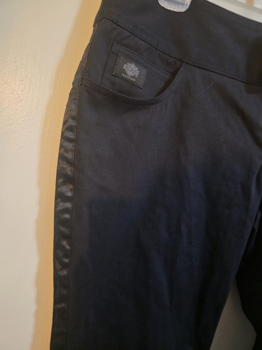 Harley-Davidson Black Women's Boot Cut Pants - Picture 5 of 8
